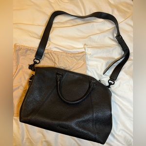 Rebeca Minkoff crossbody black leather bag
